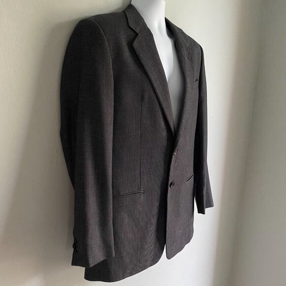 Armani Collezioni Wool 2 Button Sport Coat Jacket 40 R - Picture 5 of 15